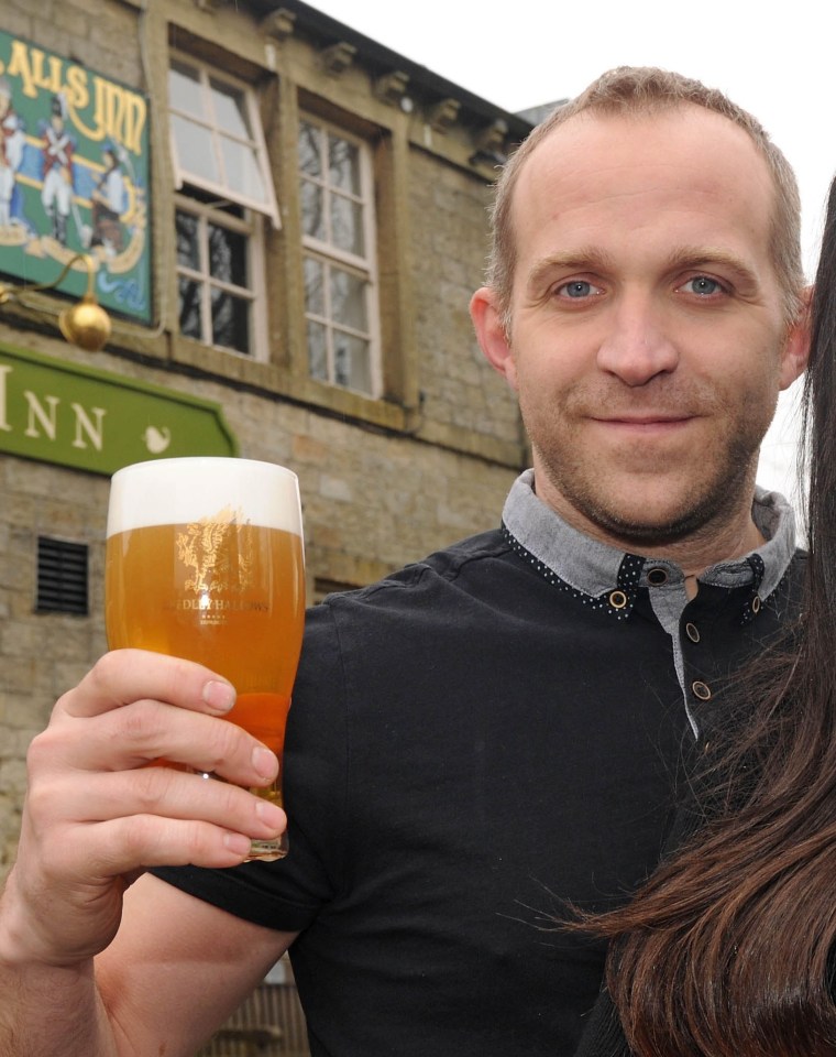 Michael Bann, owner of the Four Alls pub in Higham, near Burnley