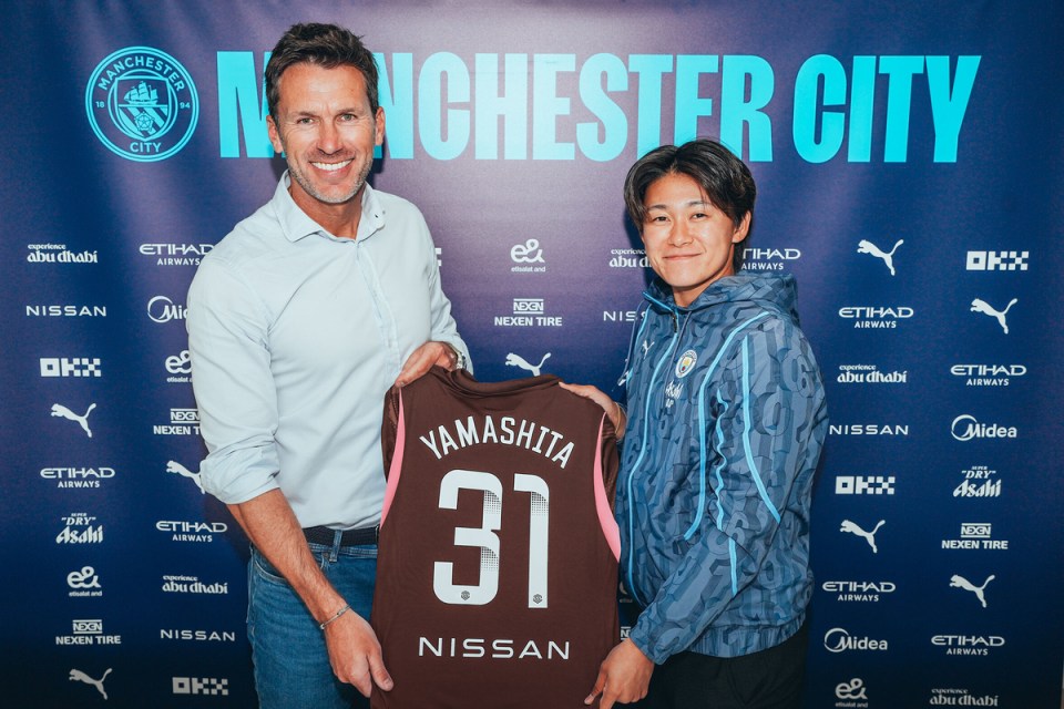 Ayaka Yamashita has become the fourth Japan international player to join Manchester City