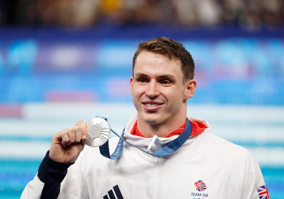 Silver medalist Ben Proud was pipped to the post in the 50m freestyle final