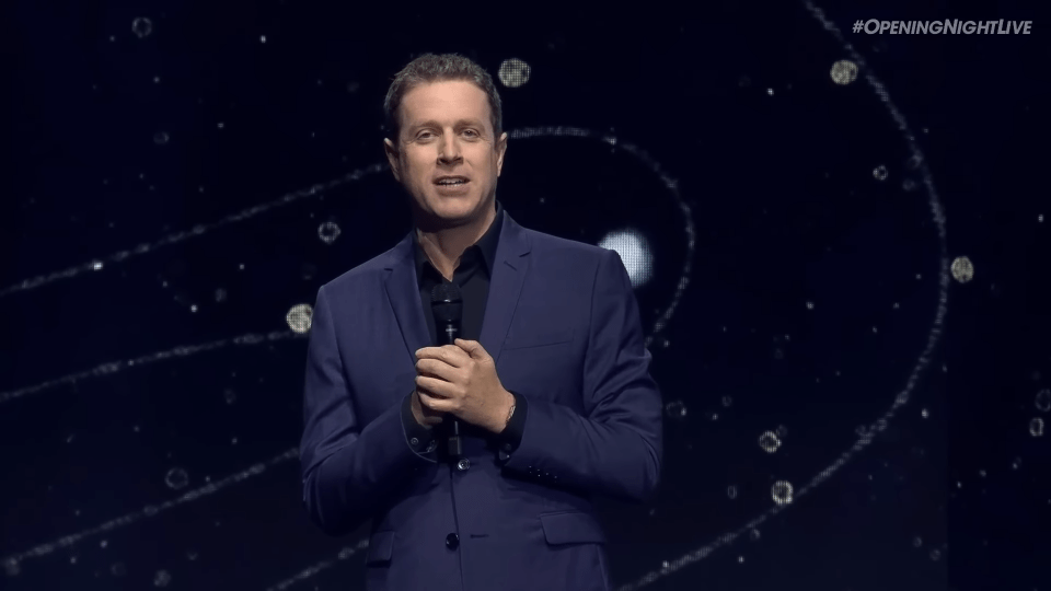 Geoff Keighley is the host for the show