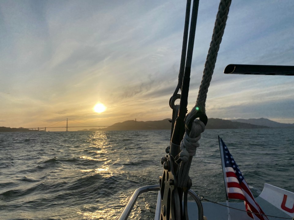 Take a boat trip in the bay with retired America’s Cup yachtsmen