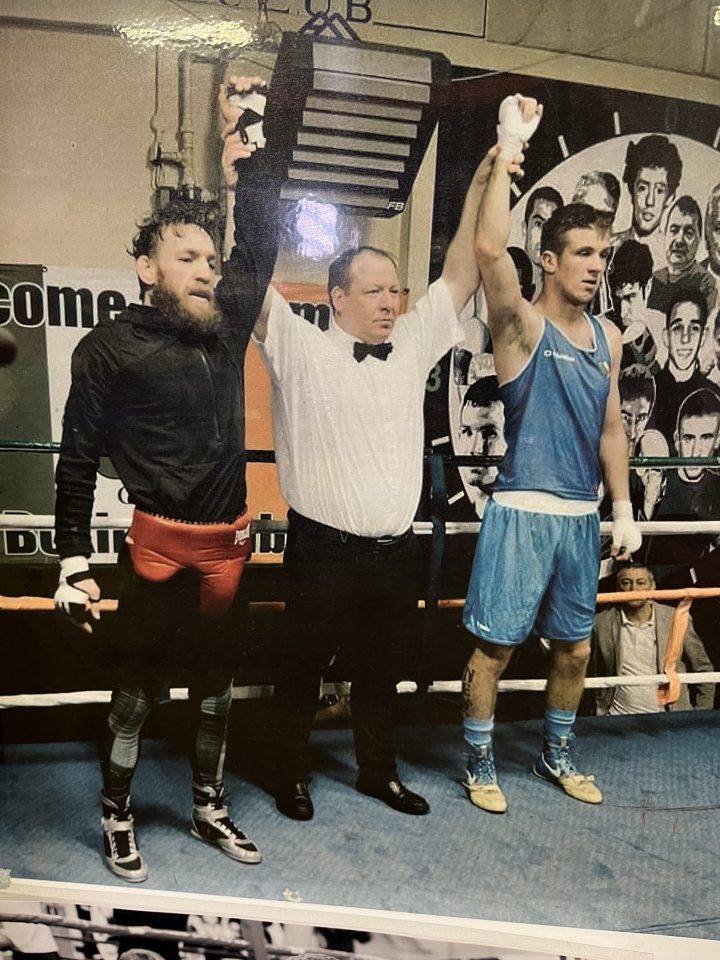 McGregor returns to Crumlin to box in fundraisers