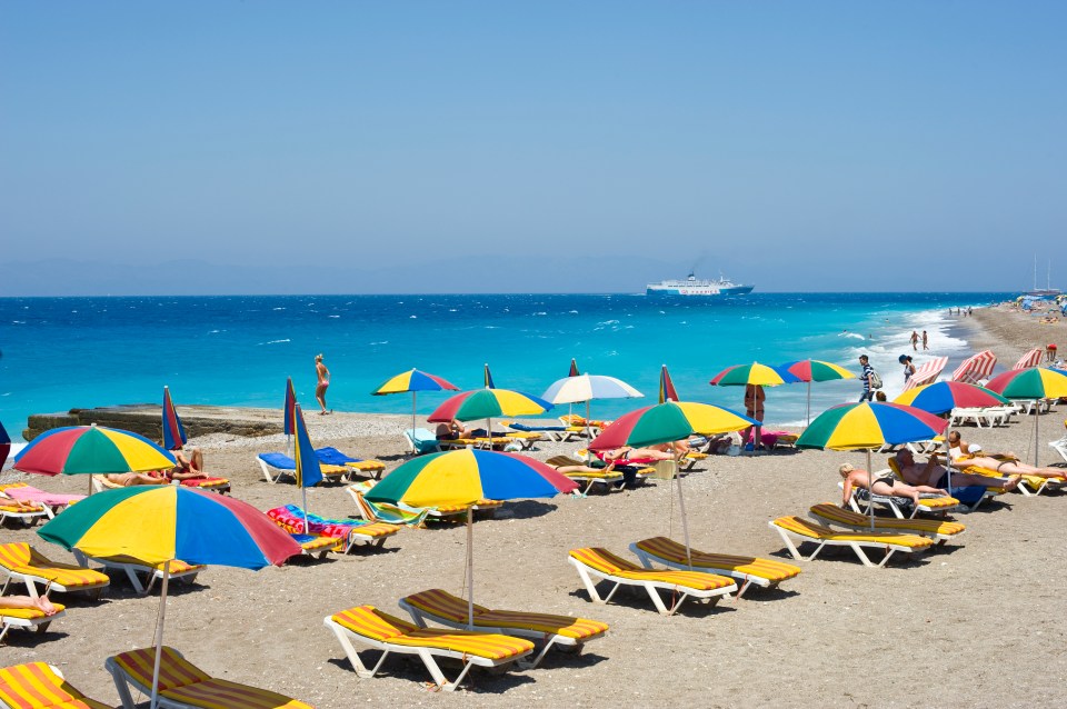 Rhodes is a summer hols hotspot known for its beaches and sunshine