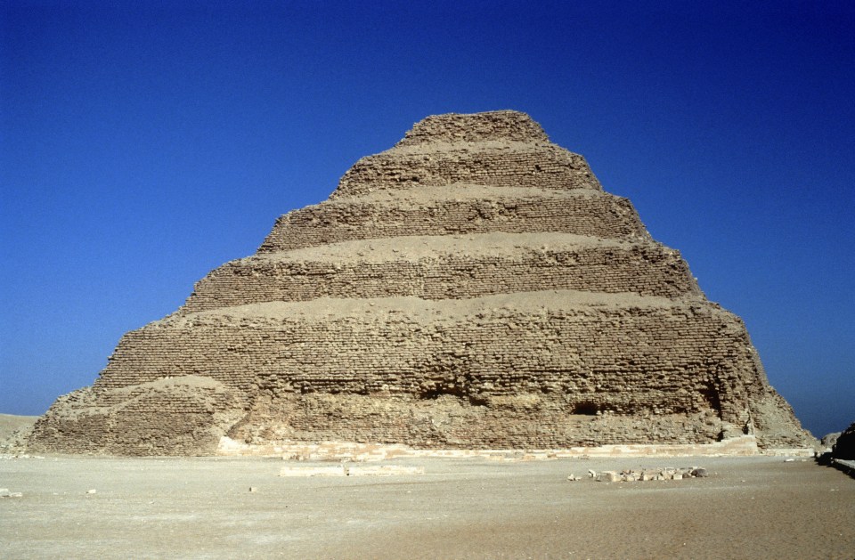 The pyramids were built  4,500 years ago and have baffled scientists