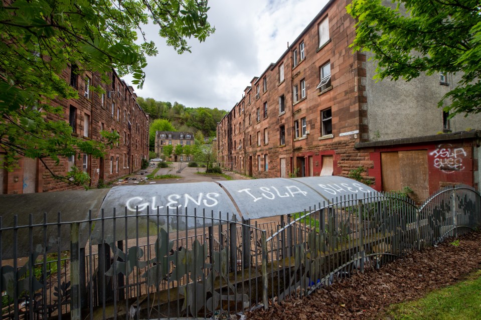 Clune Park has since become a target for urban explorers and arsonists