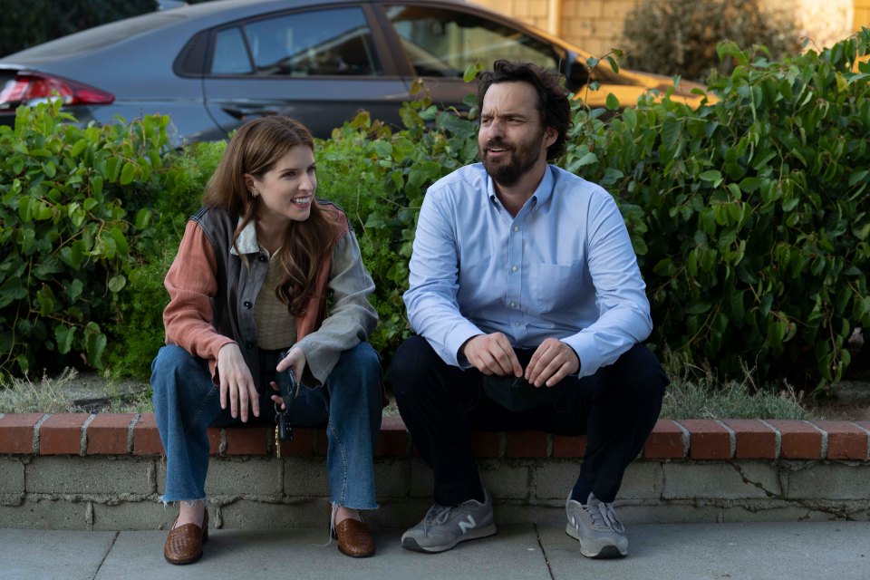 Anna Kendrick and Jake Johnson appear together