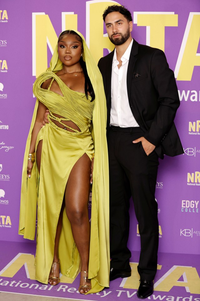 The couple attended the National Reality TV Awards last night