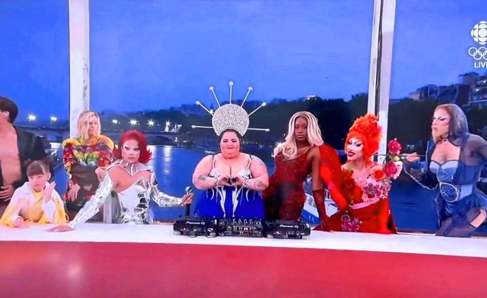 The Paris Opening Ceremony featured a re-creation of the Last Supper