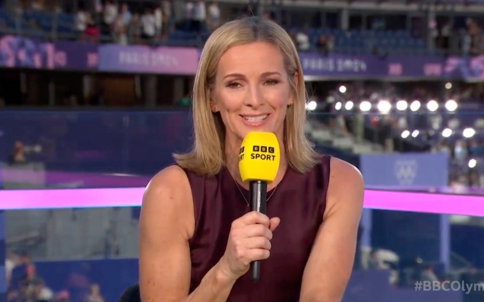 Gabby Logan joked they must've been watching another channel