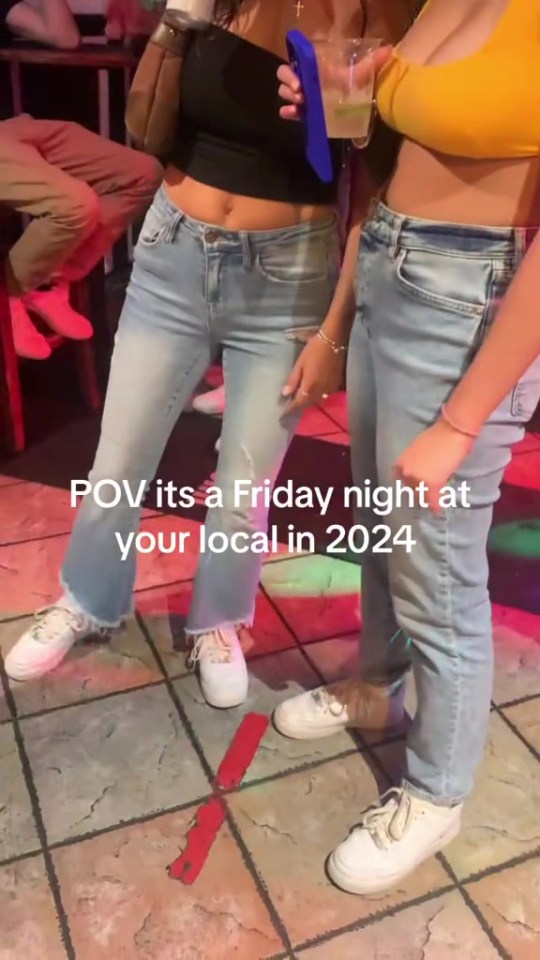 People have taken to TikTok to share their dismay at current fashion trends in clubs