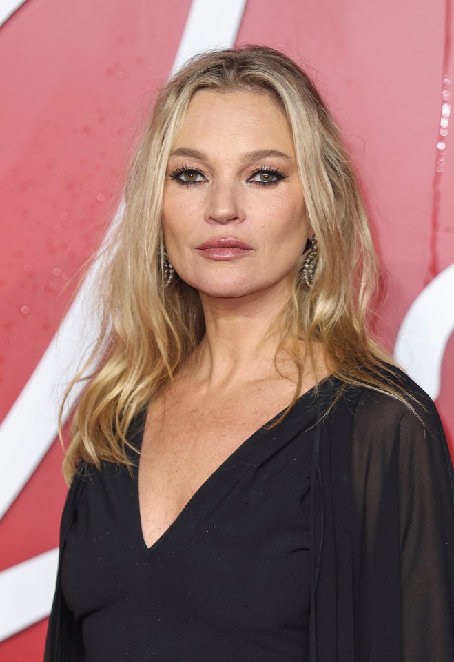 Legendary supermodel Kate Moss