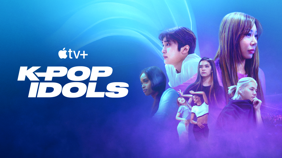 a poster for a show called kpop idols