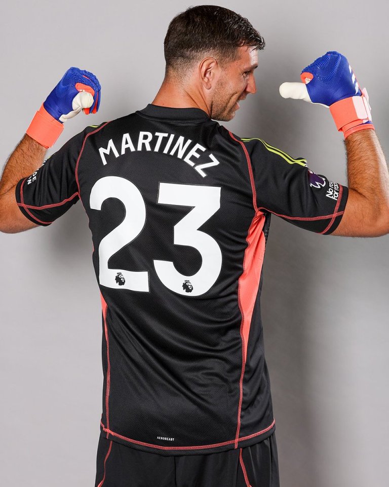 Martinez will now wear the No 23 shirt