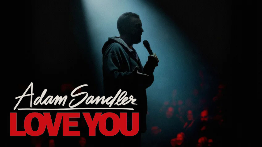 a poster for adam sandler 's love you