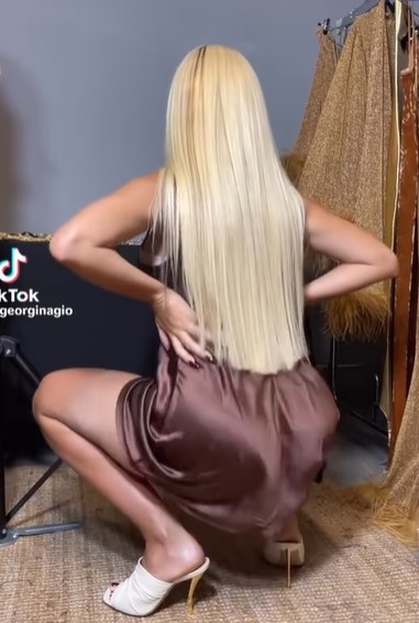 Georgina Rodriguez twerked to music in a saucy video