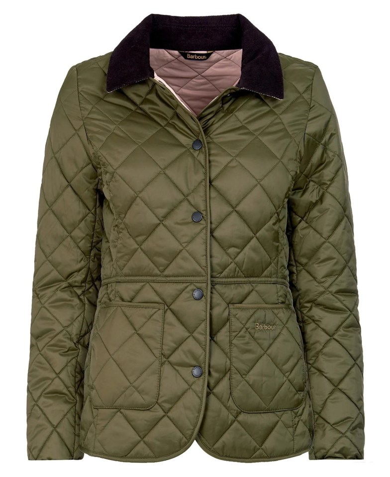 Deveron quilted jacket, £119, from Barbour