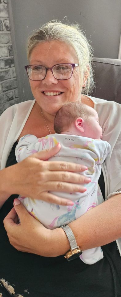 Mum Zoe, pictured with Hayley, had thought her stomach cramps were due to a dodgy takeaway