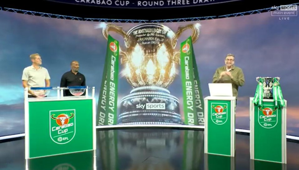 Mark Chapman was tasked with explaining the new Carabao Cup format