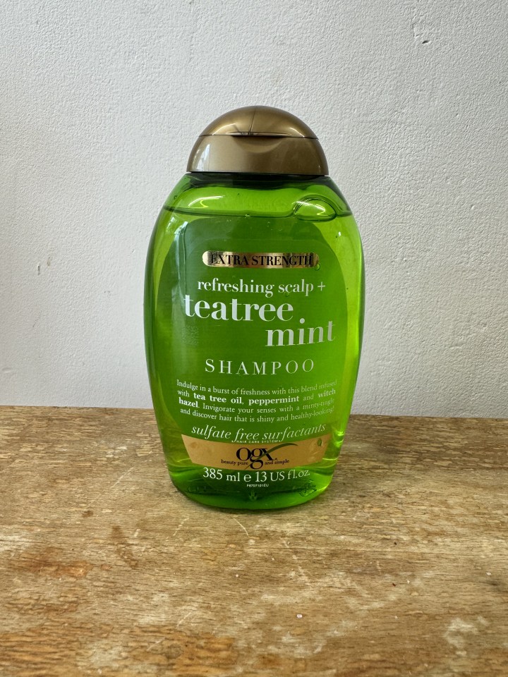 OGX Refreshing Scalp + Teatree Mint Shampoo