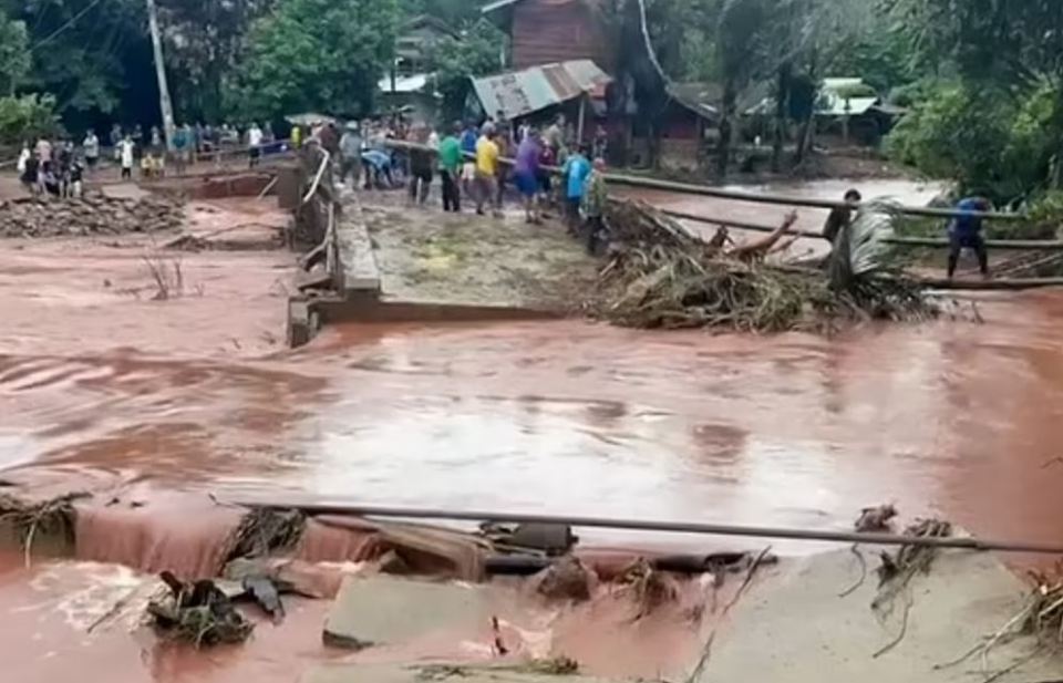 Flooding has swamped parts of Phuket