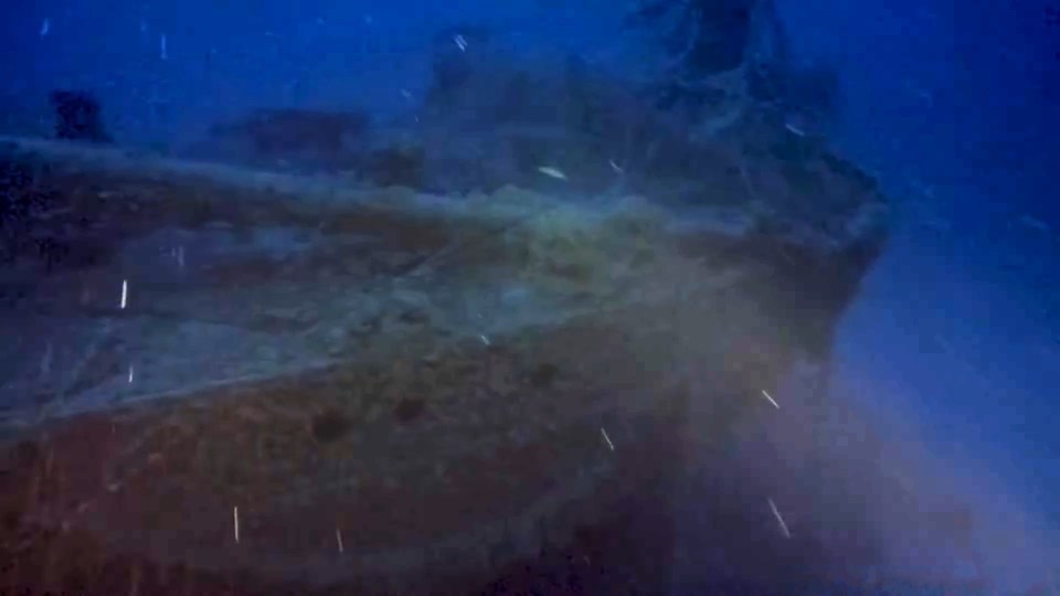 The ship remained relatively preserved considering its time under water