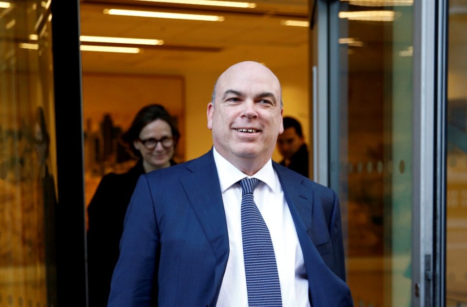 FILE PHOTO: British entrepreneur Mike Lynch leaves the High Court in London, Britain March 25, 2019. REUTERS/Henry Nicholls/File Photo