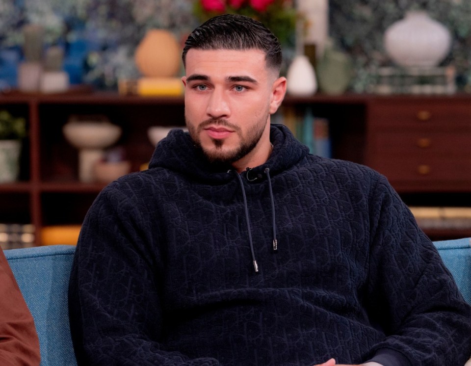 Editorial use only Mandatory Credit: Photo by Ken McKay/ITV/REX/Shutterstock (14526088ag) Tommy Fury 'This Morning' TV show, London, UK - 06 Jun 2024