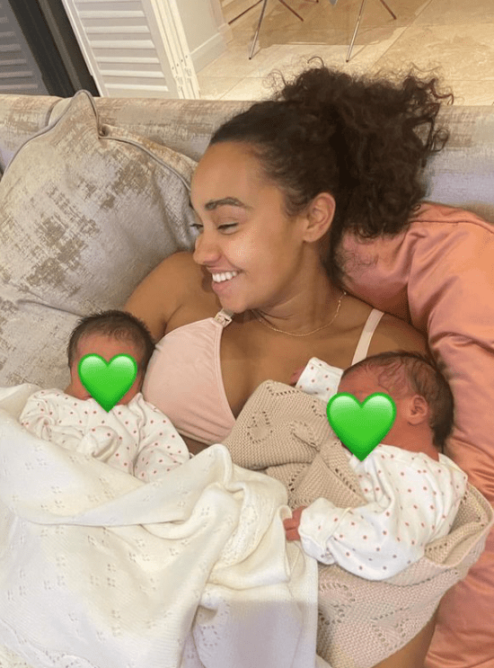 Leigh-Anne Pinnock welcomed her twins in 2021 with Andre Gray