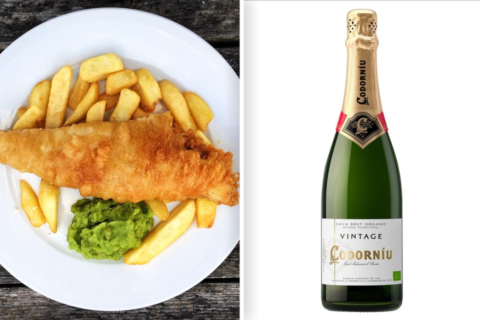 Fish and chips with budget fizz from Morrisons