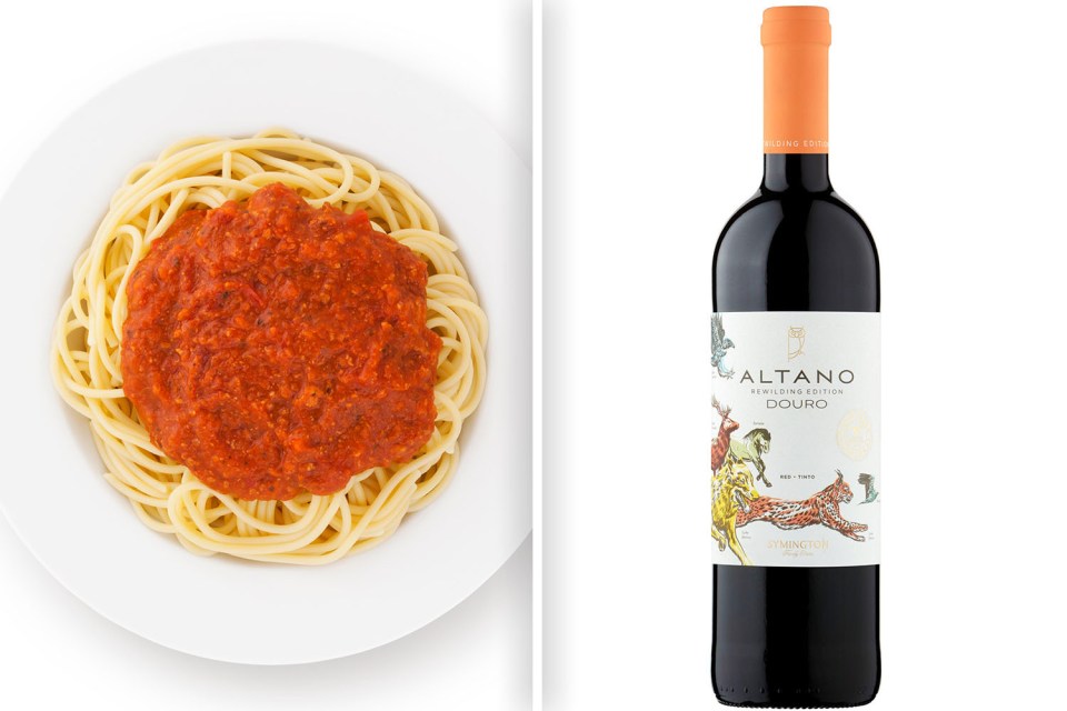 A bargain bold red will brighten up the bolognese and help you soak up all those delicious flavours