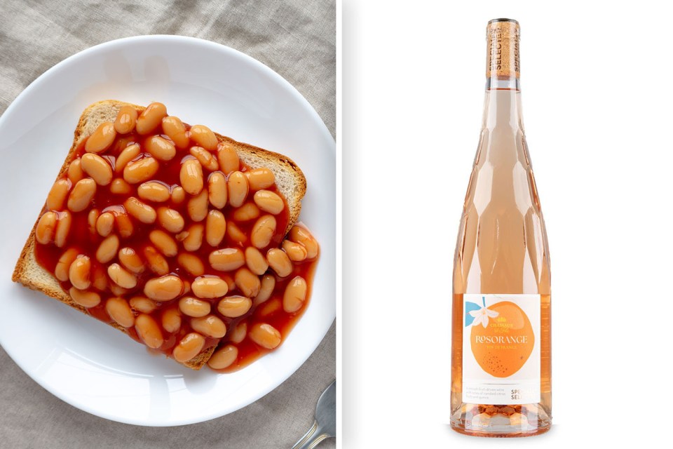 Enjoy the sweet-savoury style with a little bit of grip from Aldi's rosorange to support the crunch from the toast and thickness of the beans