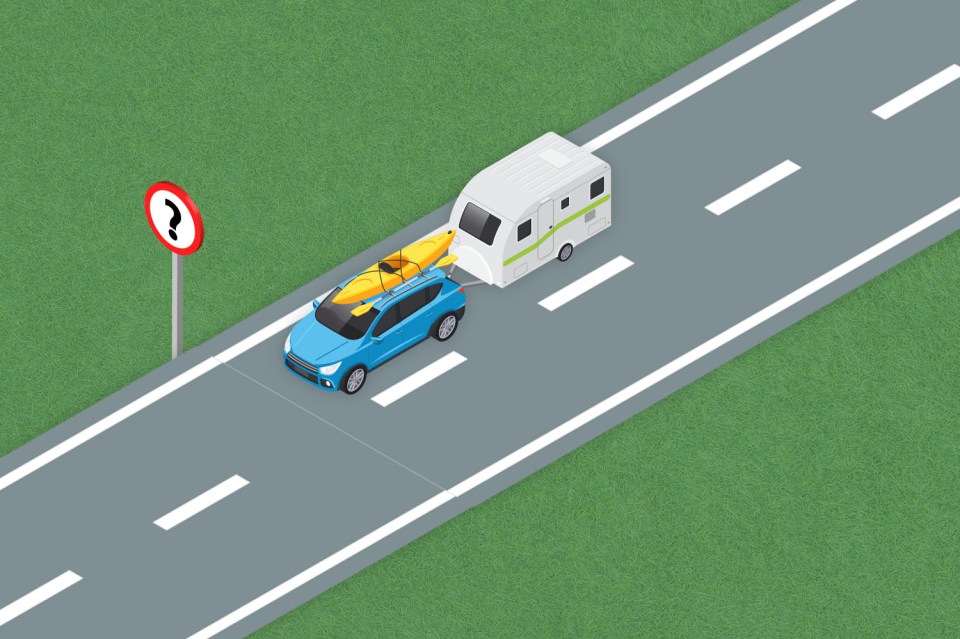 Do you know the speed limit when towing a caravan?