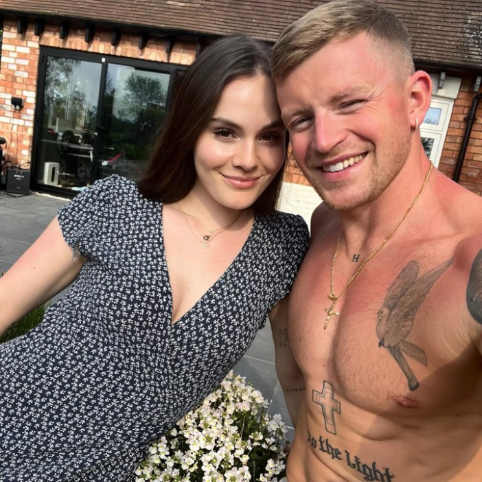 Adam Peaty and Holly Ramsay, //www.instagram.com/adam_peaty/?hl=en-gb