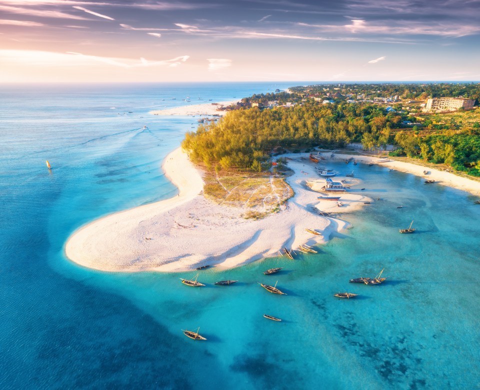 Zanzibar is an island off the coast of Tanzania in Africa