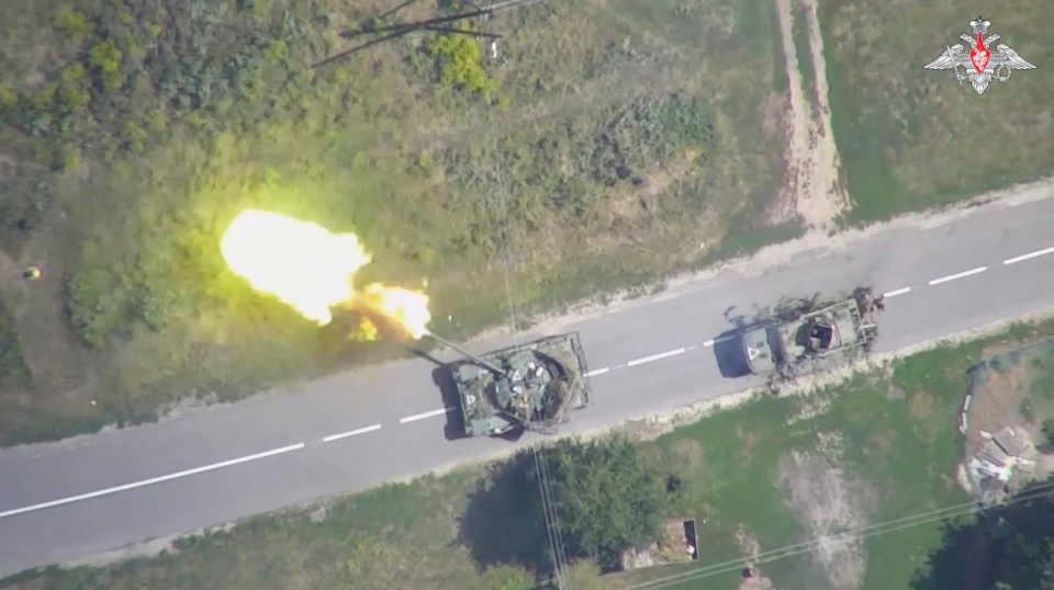 Ukrainian tanks have been storming deeper into Kursk as the fighting enters the sixth day