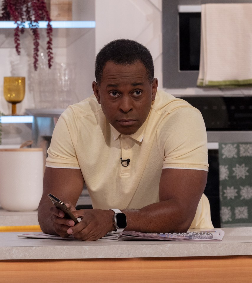 It came after competition host Andi Peters told how all men 'break promises'