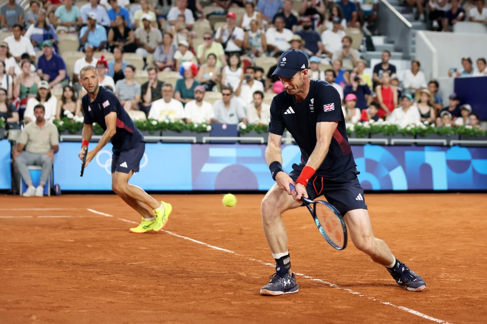 Murray put off retirement to play in the men's doubles at the 2024 Olympics in Paris