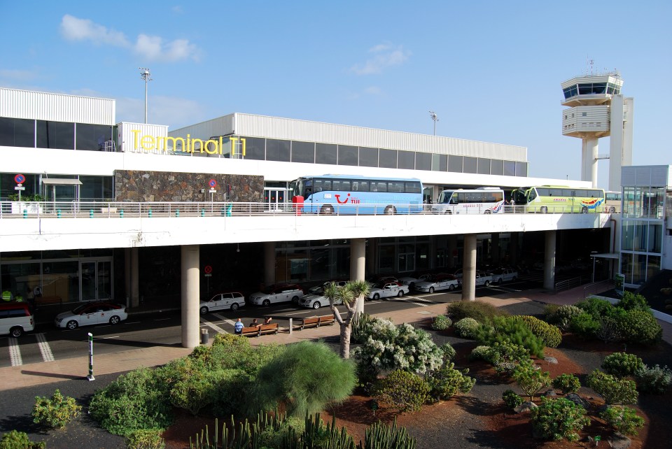 The passenger missed their return flight from Lanzarote Airport back to the UK