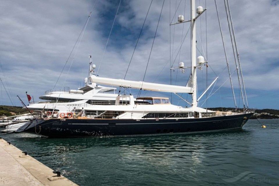 The Bayesian superyacht, which cost £14million, sank early Monday morning