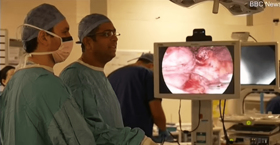 Viewers were left sickened after "graphic" surgery scenes during Sunday's episode