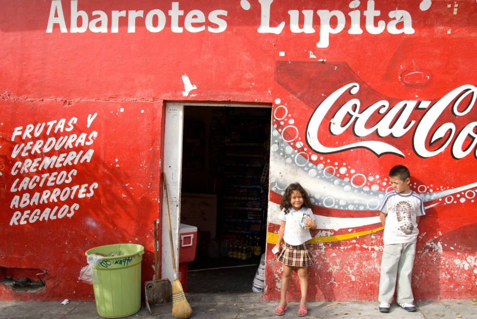 A bottle of coke may be easier to find than water in this Southern Mexico town