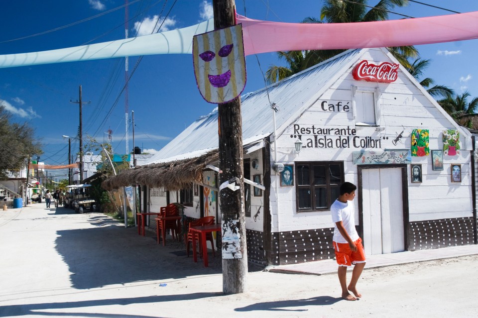 Coca Cola signs are everywhere in Chiapas