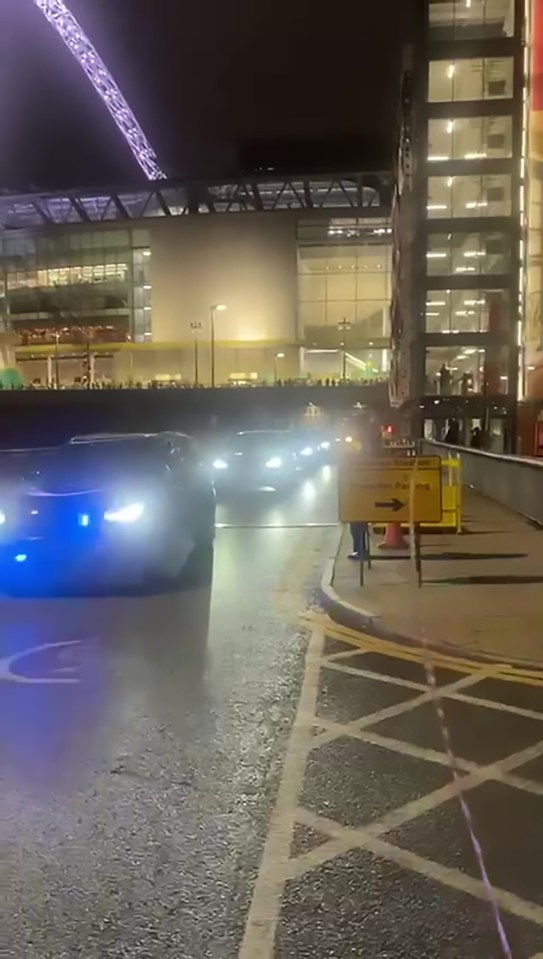 Taylor Swift had a huge security presence in London last night