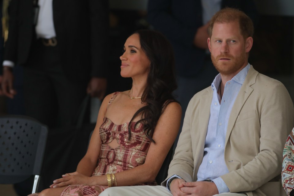 Prince Harry looked bored to bits on his 'royal' visit to Colombia