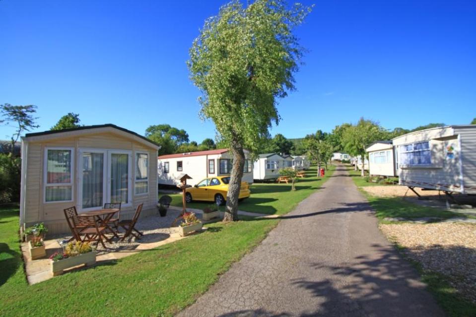 The caravan site has been named one of the most family-friendly sites in England by Go Outdoors