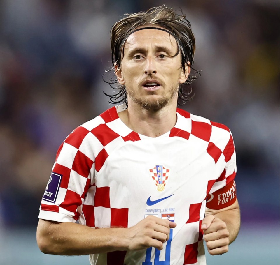 Modric is still turning out for his country and has now delayed plans to retire