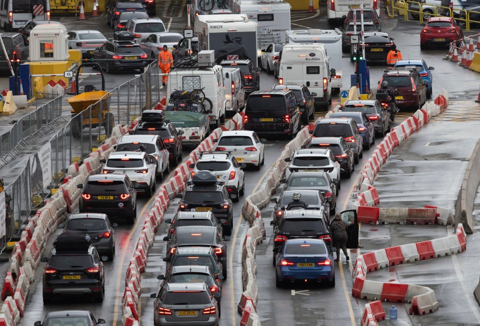 Traffic at the Port of Dover for ferries going to France is expected to be busy