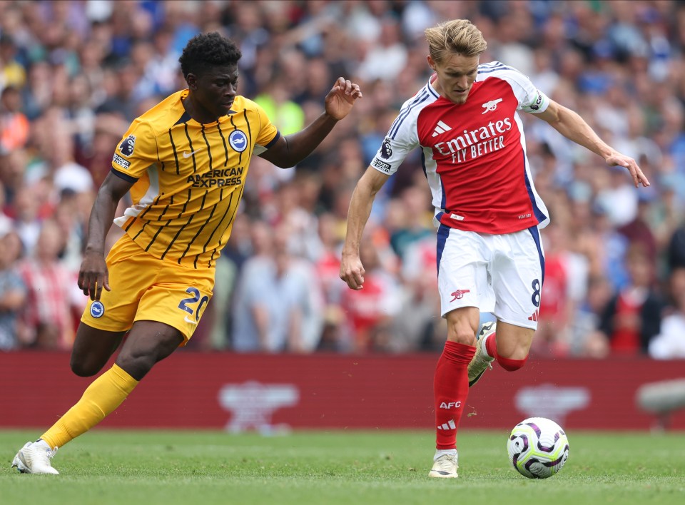 Martin Odegaard was the conductor of the Gunners orchestra