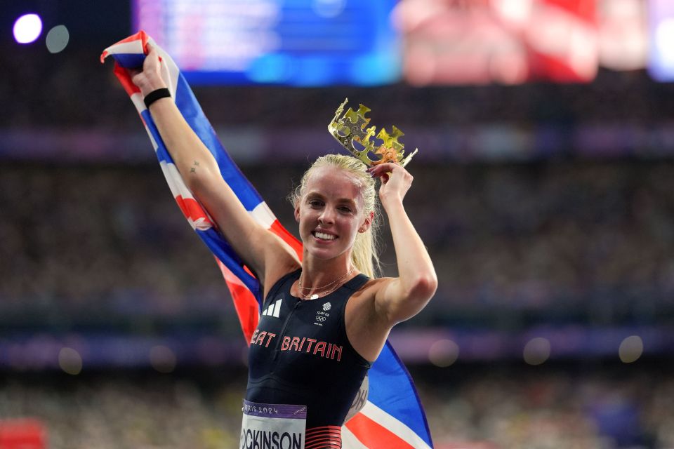 She has been crowned the queen on the 800m