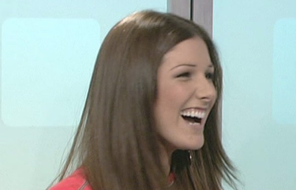 Former glamour model Lucy Pinder was a favourite guest of Soccer AM